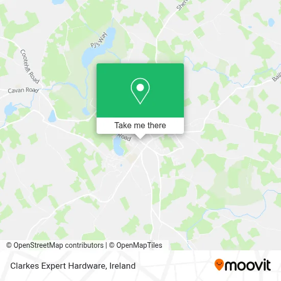 Clarkes Expert Hardware map
