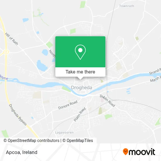 Apcoa map