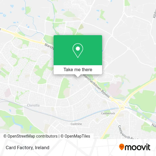 Card Factory map