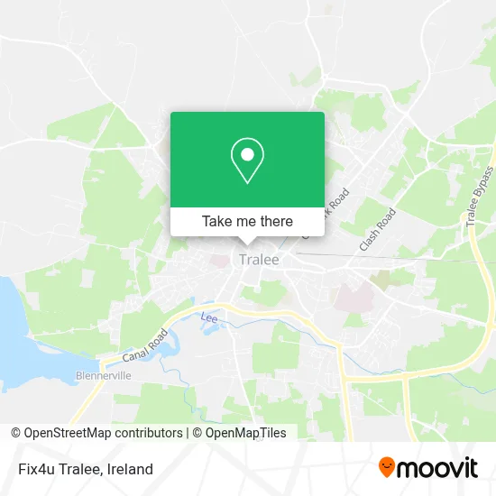 Fix4u Tralee map