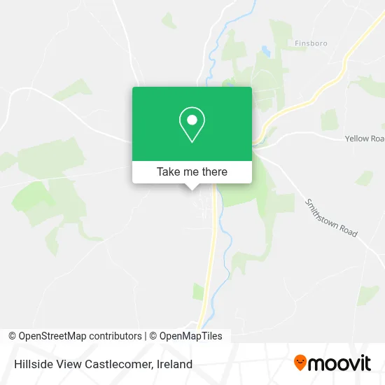 Hillside View Castlecomer map