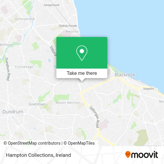 Hampton Collections map