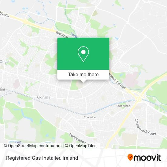 Registered Gas Installer map