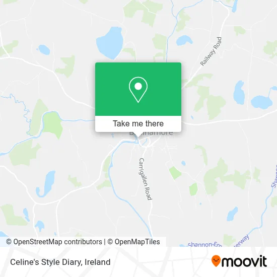 Celine's Style Diary map