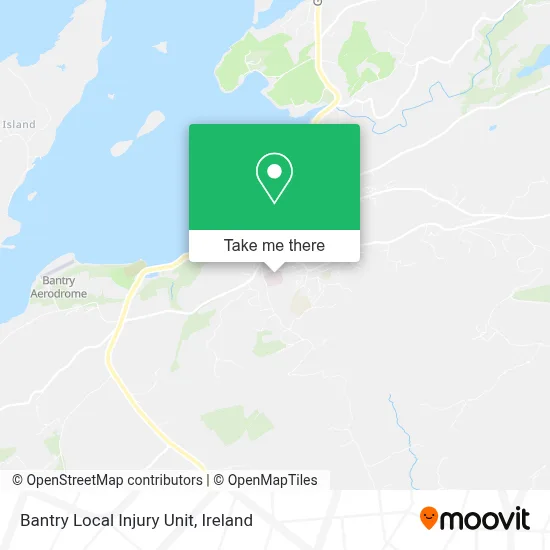 Bantry Local Injury Unit map