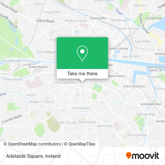 Adelaide Square map