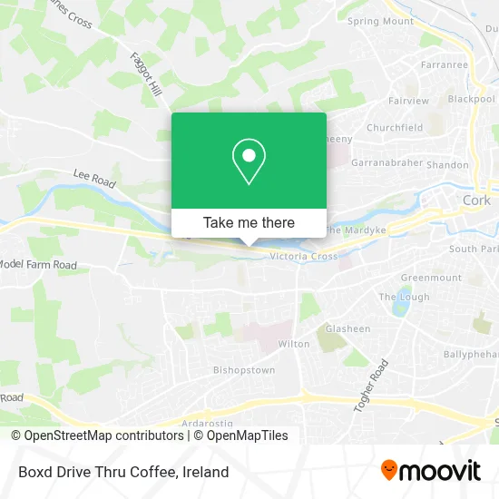 Boxd Drive Thru Coffee map