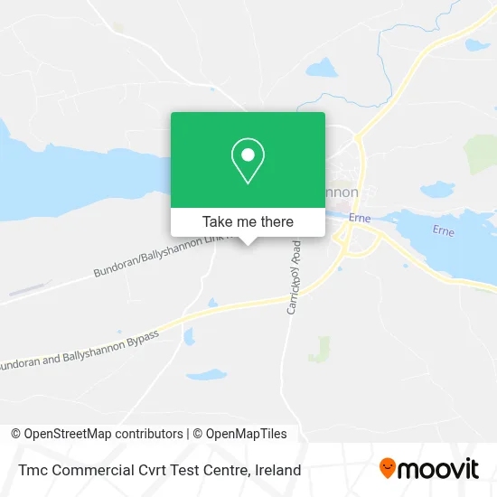 Tmc Commercial Cvrt Test Centre map