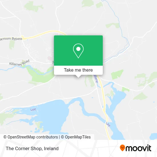 The Corner Shop map