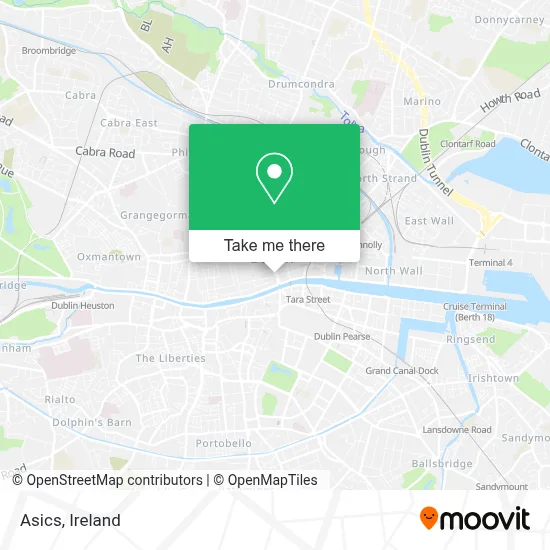 Asics map