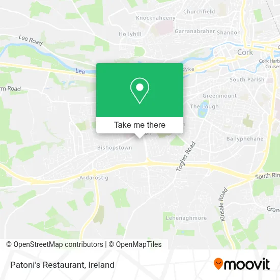 Patoni's Restaurant map