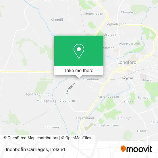 Inchbofin Carriages map