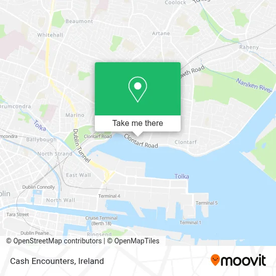 Cash Encounters map