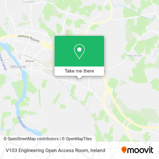 V103 Engineering Open Access Room map