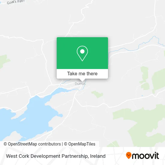 West Cork Development Partnership map