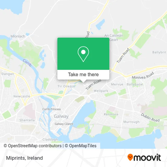 Miprints map