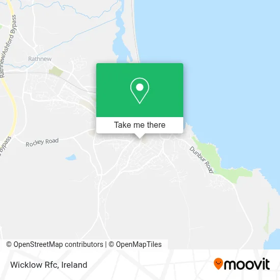 Wicklow Rfc map
