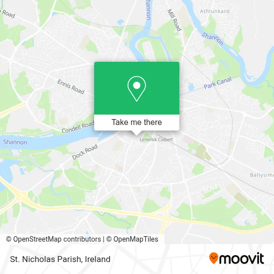 St. Nicholas Parish map