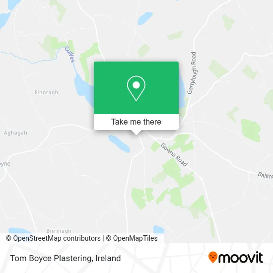 Tom Boyce Plastering map