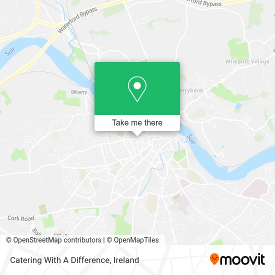Catering With A Difference map
