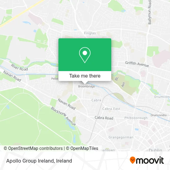 Apollo Group Ireland map