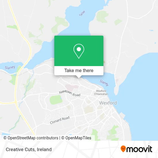 Creative Cuts map