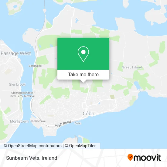 Sunbeam Vets map