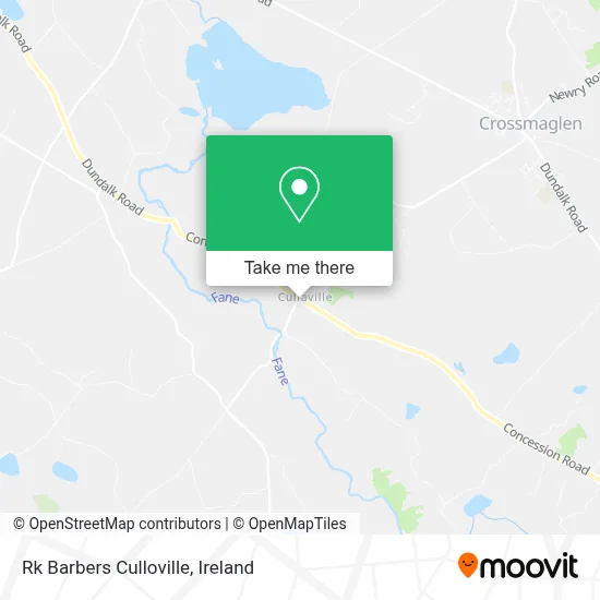 Rk Barbers Culloville map