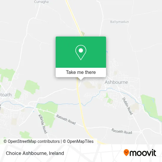 Choice Ashbourne map