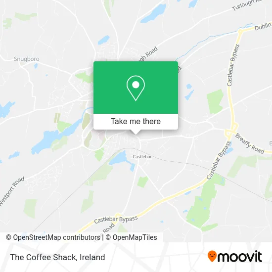 The Coffee Shack map