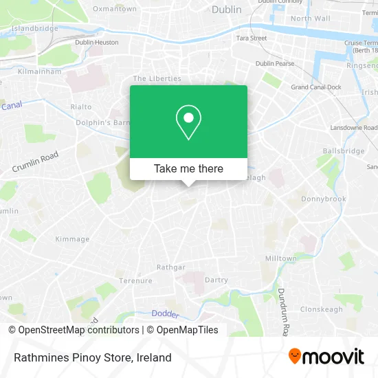 Rathmines Pinoy Store map