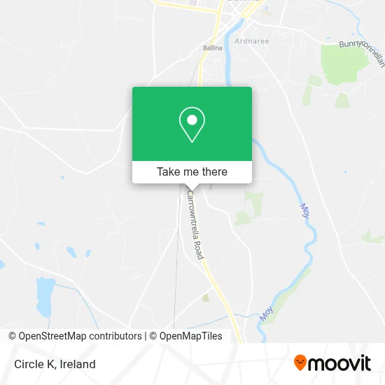 Circle K map