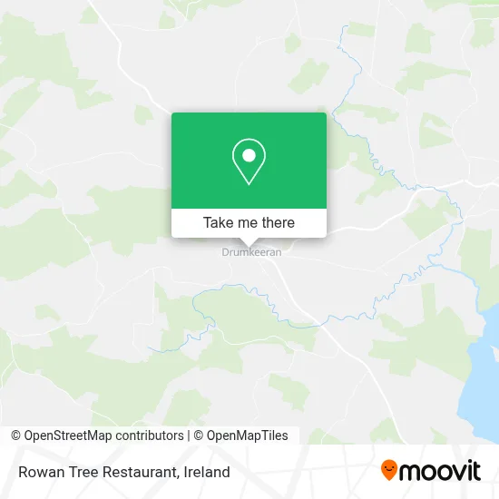 Rowan Tree Restaurant map