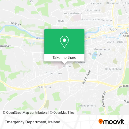 Emergency Department map