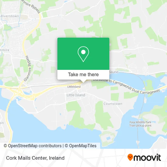 Cork Mails Center map
