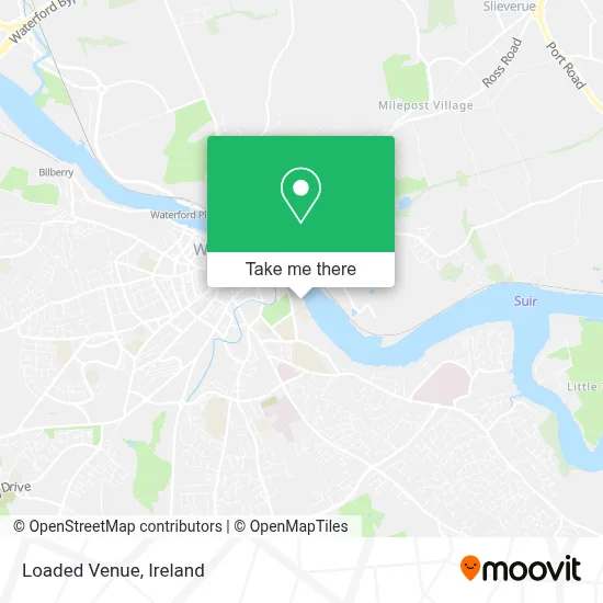 Loaded Venue map