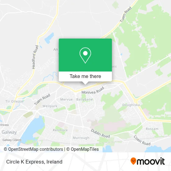 Circle K Express map