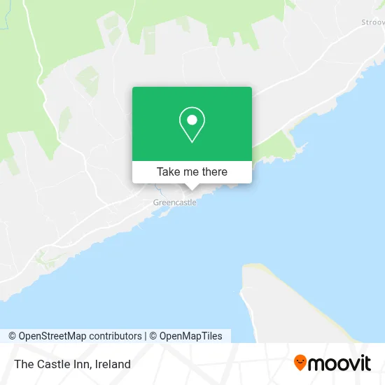 The Castle Inn map