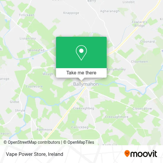 Vape Power Store map