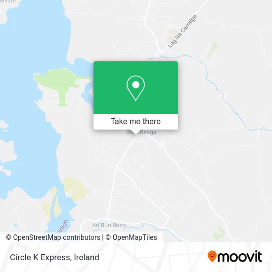 Circle K Express map