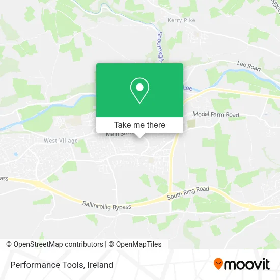 Performance Tools map