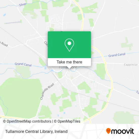 Tullamore Central Library map