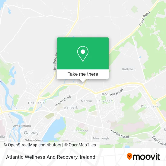 Atlantic Wellness And Recovery map