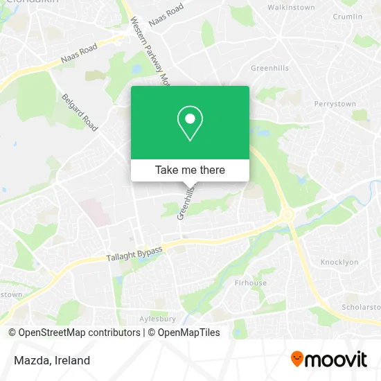 Mazda map