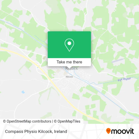 Compass Physio Kilcock map