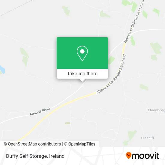 Duffy Self Storage map