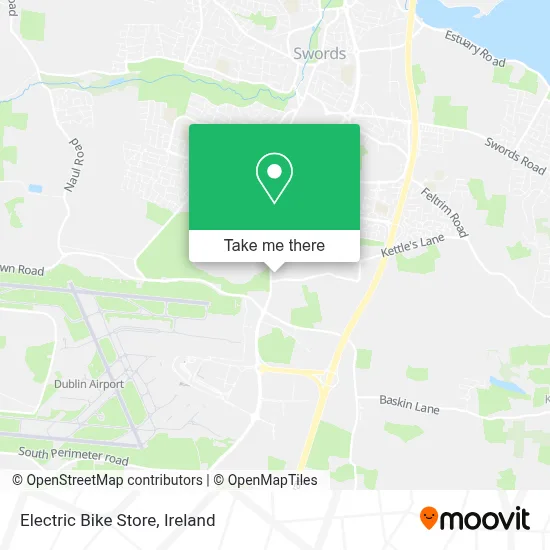 Electric Bike Store map