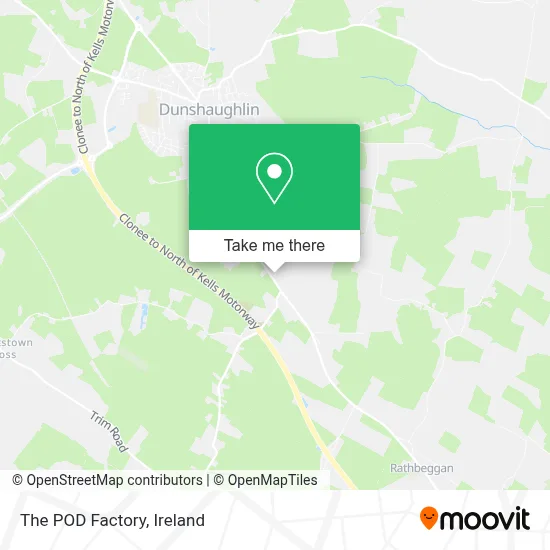 The POD Factory map