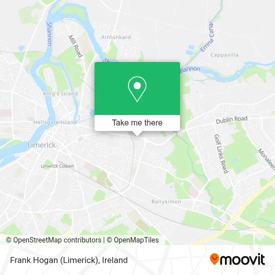 Frank Hogan (Limerick) map