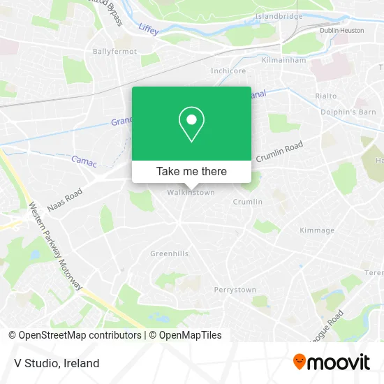 V Studio map
